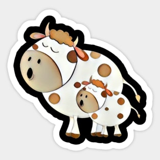 Moo Cows Sticker